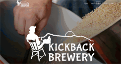 Desktop Screenshot of kickbackbrewery.com